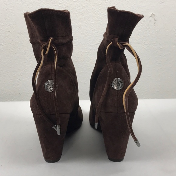 BCBGeneration Brown Wessy Wedge Ankle Boots - Picture 6 of 9